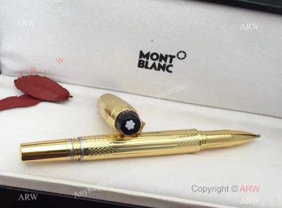 New Style Montblanc Starwalker Extreme Rollerball Pen - Yellow Gold
